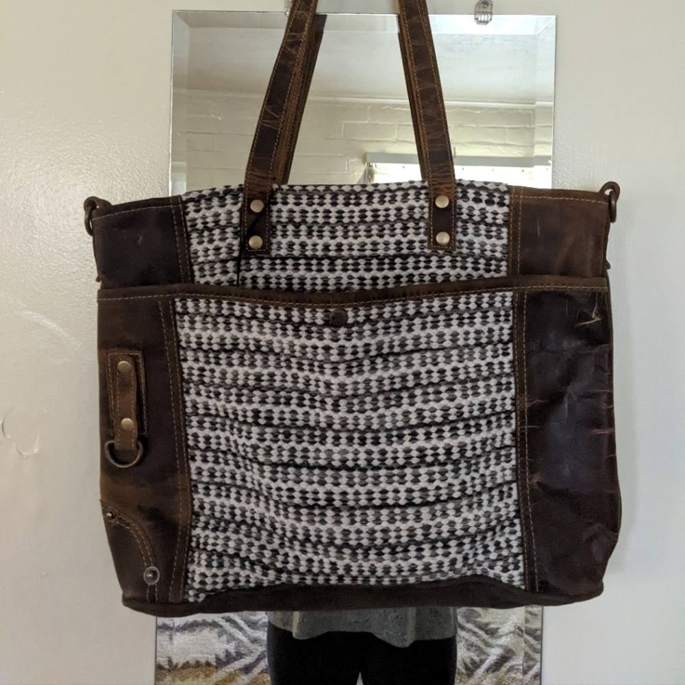 NWT Myra Leather Tote Bag